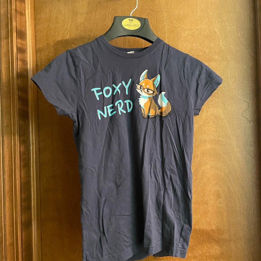 Women’s Foxy Nerd t-shirt